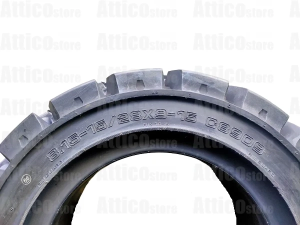 Шина цельнолитая CST 8.15-15(28x9-15)C8909